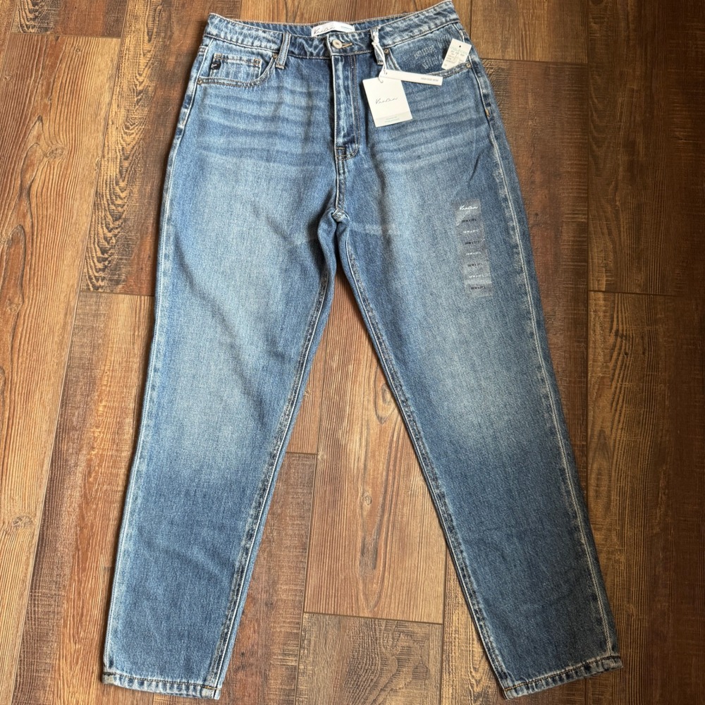 KanCan High-Rise Light Blue Mom Jeans